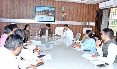 *''विकसित भारत संकल्प यात्रा’’ का जिले में बेहतर आयोजन सुनिश्चित करें - कलेक्टर राहुल देव