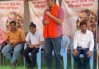 मोदीजी को तीसरी बार प्रधानमंत्री बनाने के लिए ईवीएम पर तीसरे नंबर का बटन दबाकर संतोष पांडे को जिताए - अभिषेक सिंह
